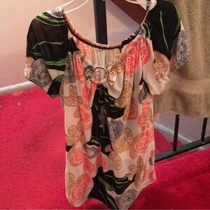 Floral Women's Top - Multicolor